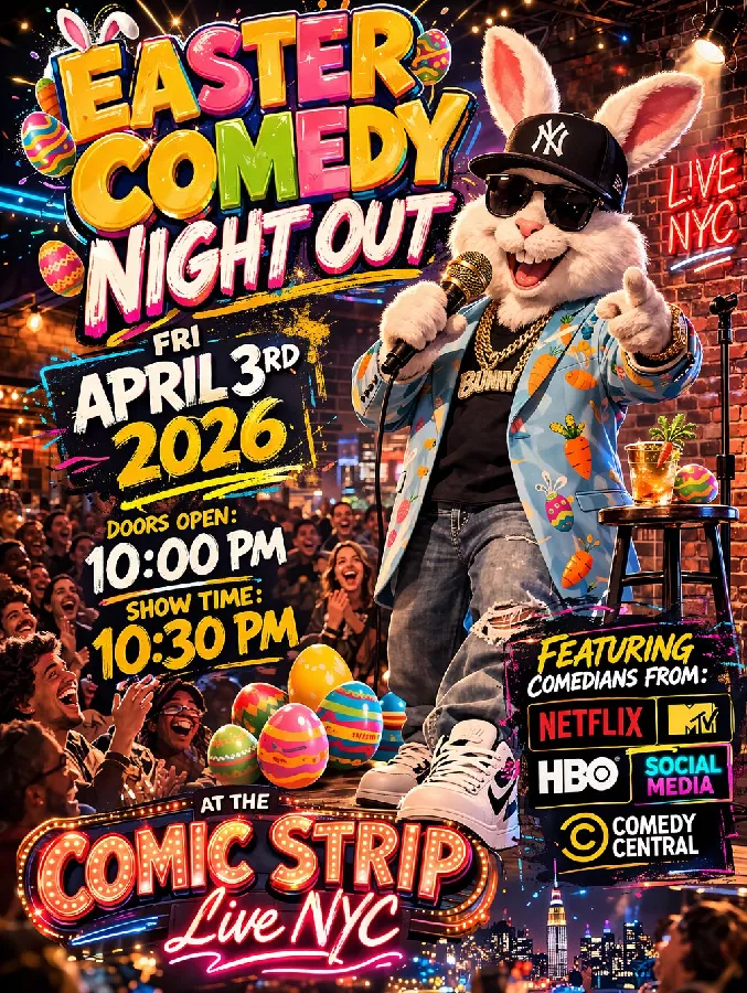 Easter Weekend Comedy Night Out @ Comic Strip Live