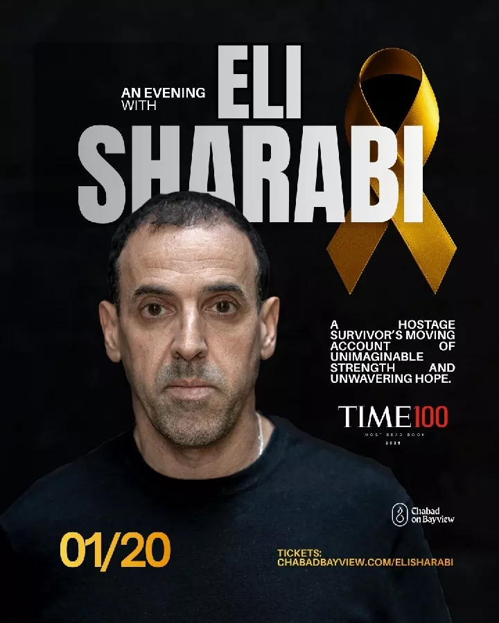 Get Information and buy tickets to An Evening with Eli Sharabi  on chabadbayviewcom