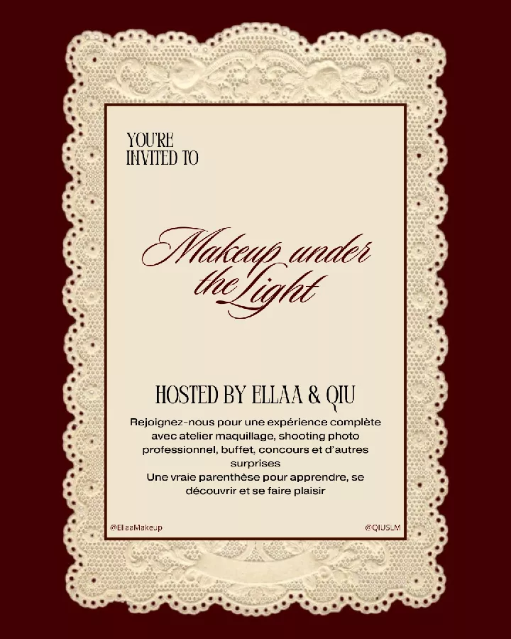 Makeup Under The Light 9h-13h