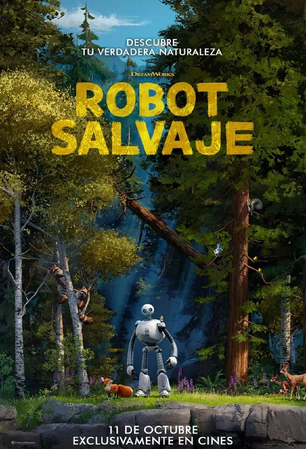 Obtener información y comprar entradas para Robot salvaje  en Cineclub UVAQ.