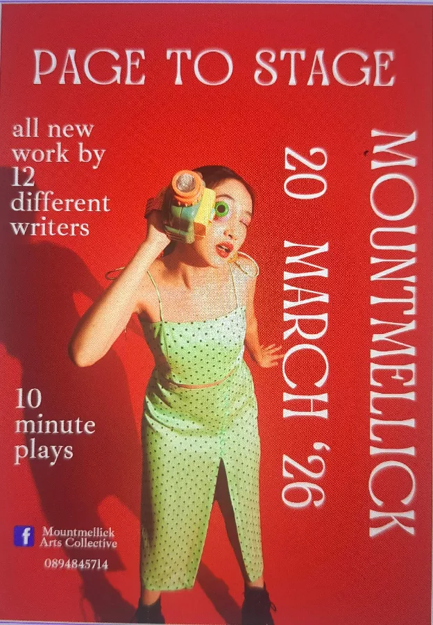 Get Information and buy tickets to from page to stage  on Mountmellick Arts Collective