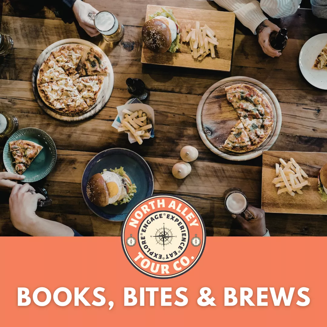 Books, Bites & Brews image