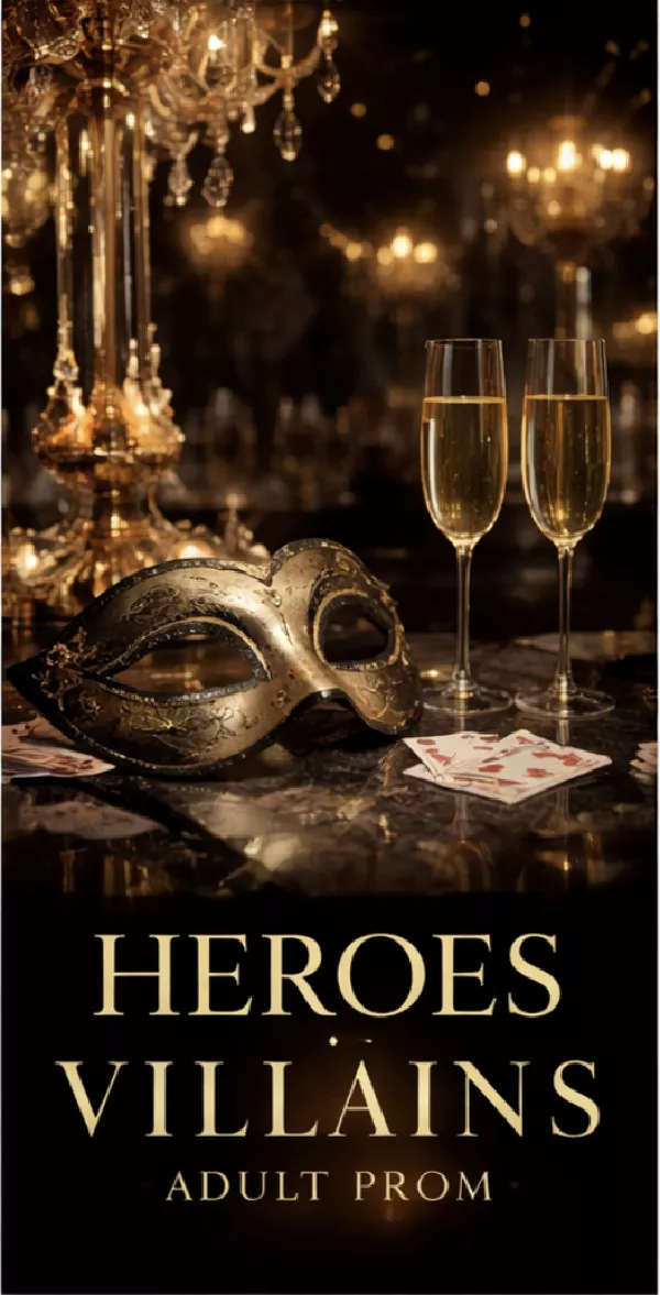 HEROES & VILLAINS ADULT PROM (21+) image