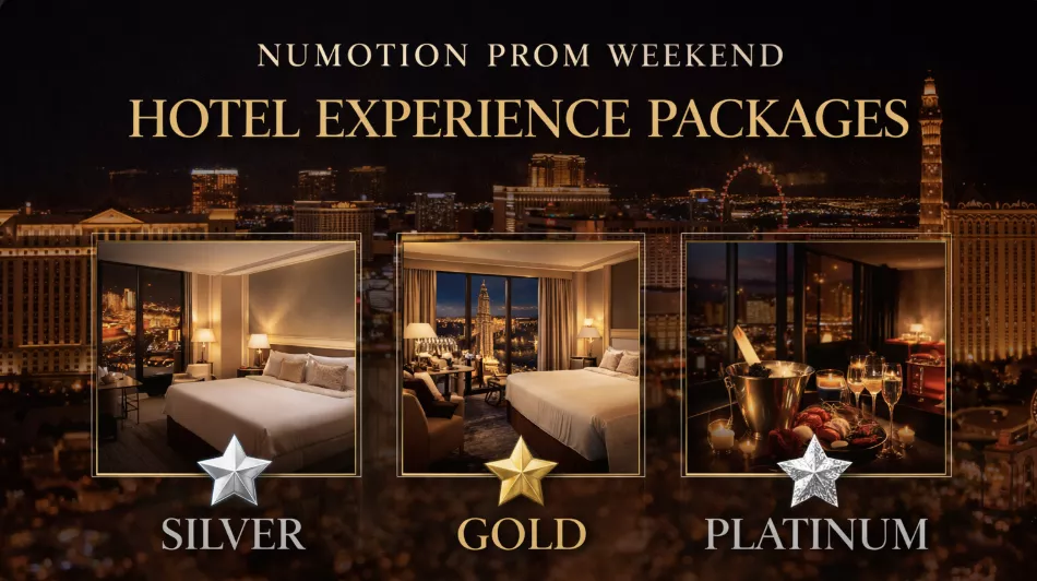 NUMOTION PROM WEEKEND HOTEL EXPERIENCE PACKAGES image