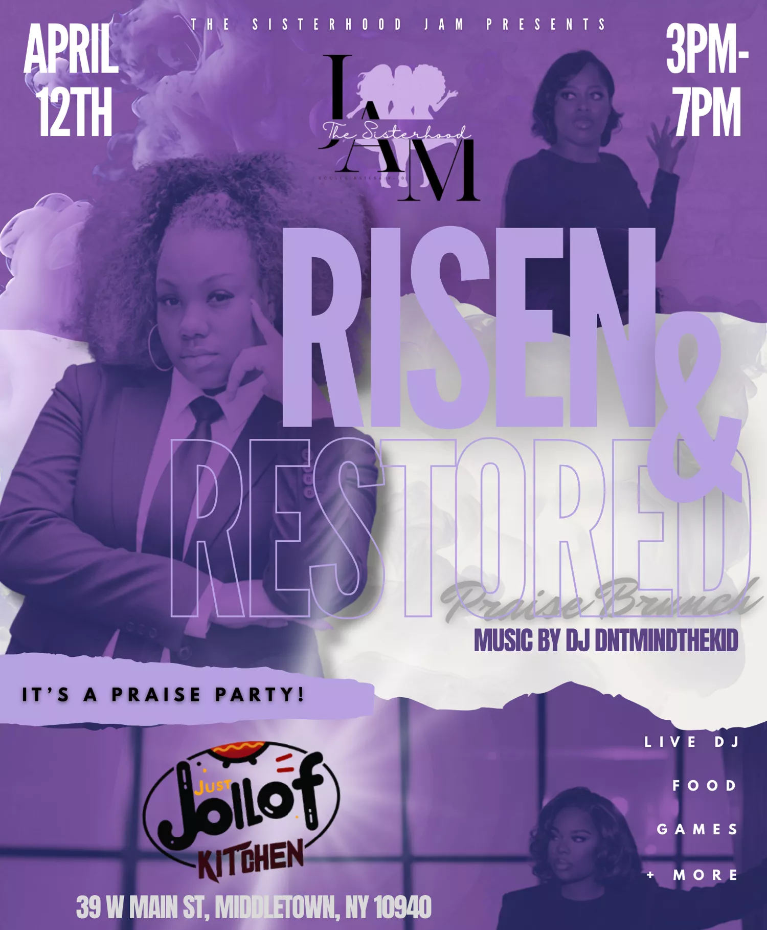Risen and Restored Praise Party image