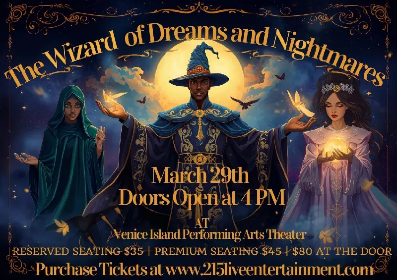 Get Information and buy tickets to The Wizard of Dreams and Nightmares Musical  on 215 Live Entertainment