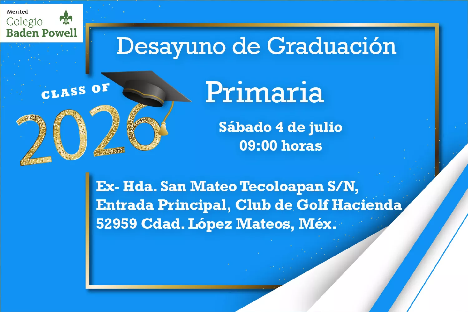 Desayuno de Graduación - Primaria image