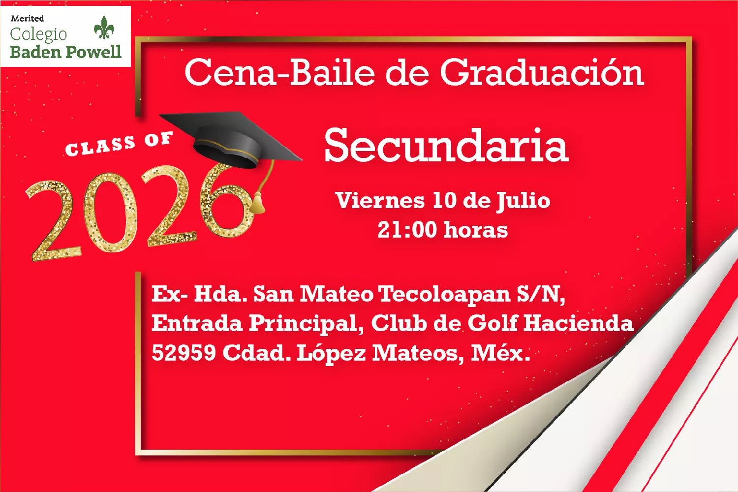 Cena-Baile de Graduación Secundaria A image