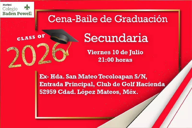 Cena-Baile de Graduación Secundaria A
