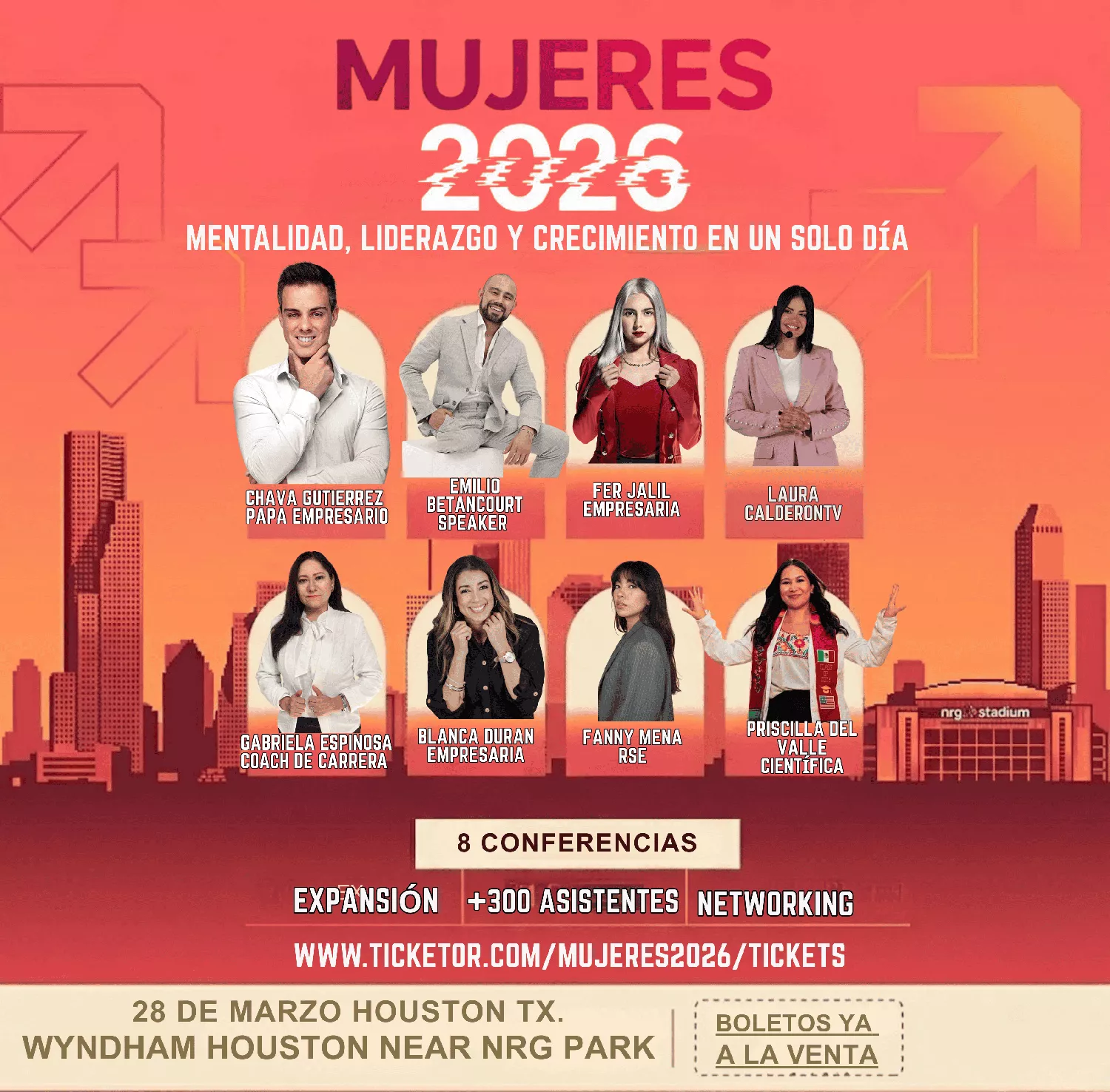 MUJERES 2026 HOUSTON image