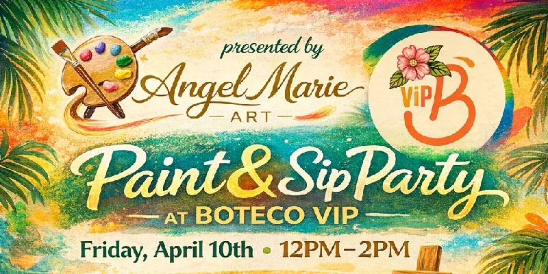 Get Information and buy tickets to Paint and Sip Party at Boteco VIP  on Angel Marie Art