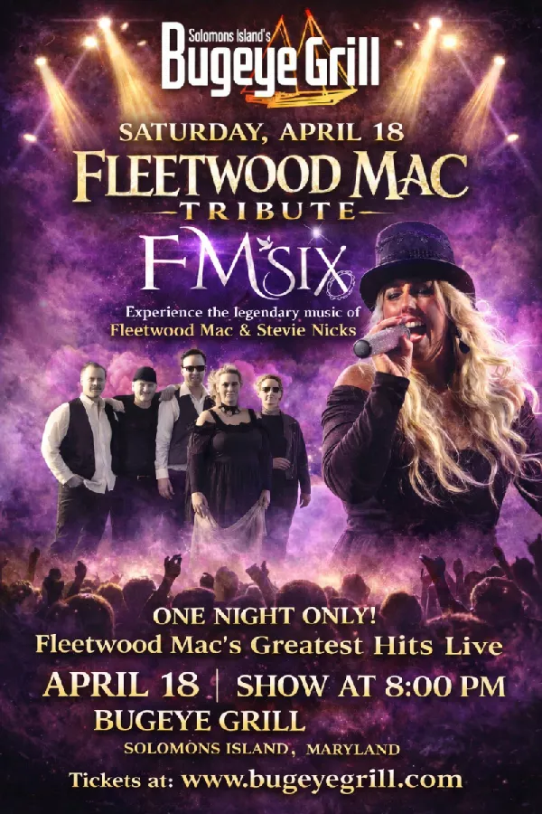 Get Information and buy tickets to Fleetwood Mac Tribute  on Bugeye Grill