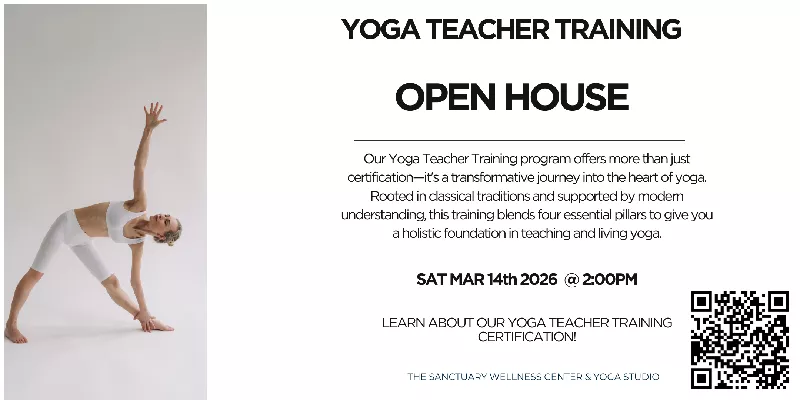 Get Information and buy tickets to 200 Hr Yoga Teacher Training  on Sanctuary Yoga Studio