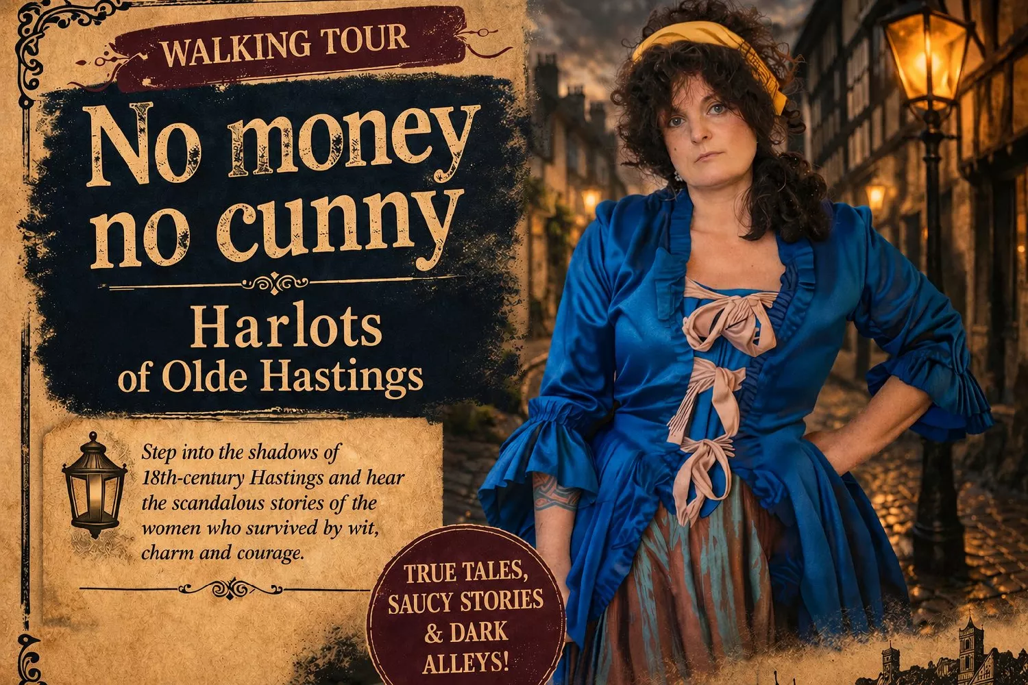 'No Money No Cunny' Harlots of Hastings image