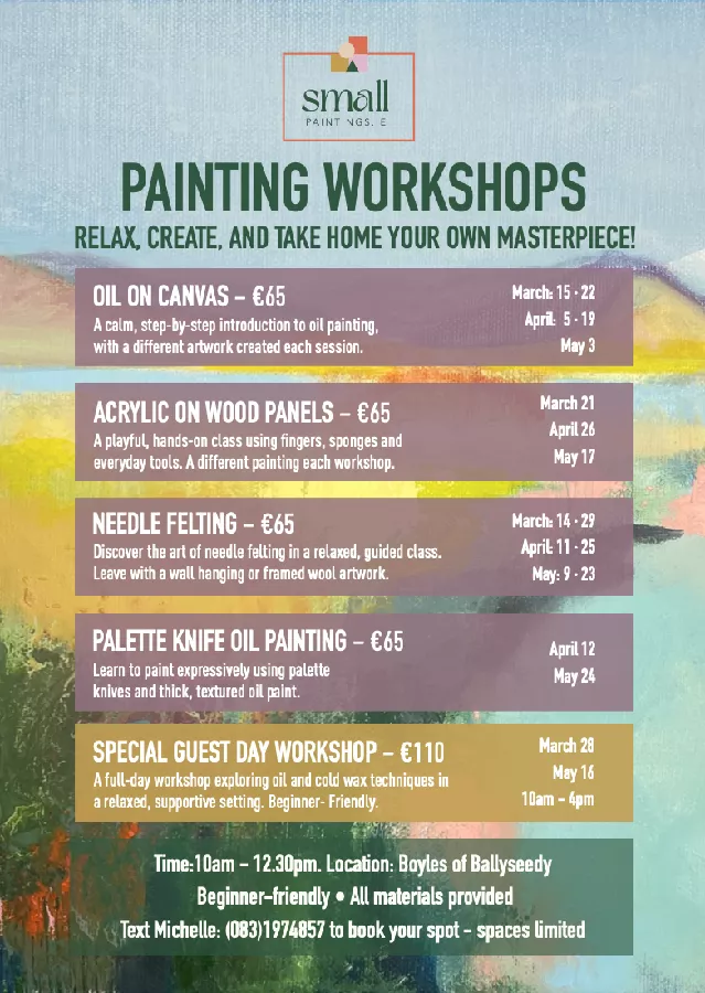 Creative Painting Workshops