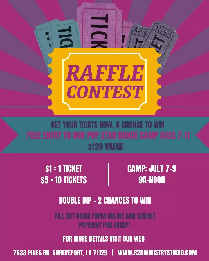 Dance Camp Raffle