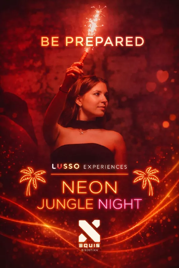 Obtener información y comprar entradas para Neon Jungle Night  en Lusso Experiences.