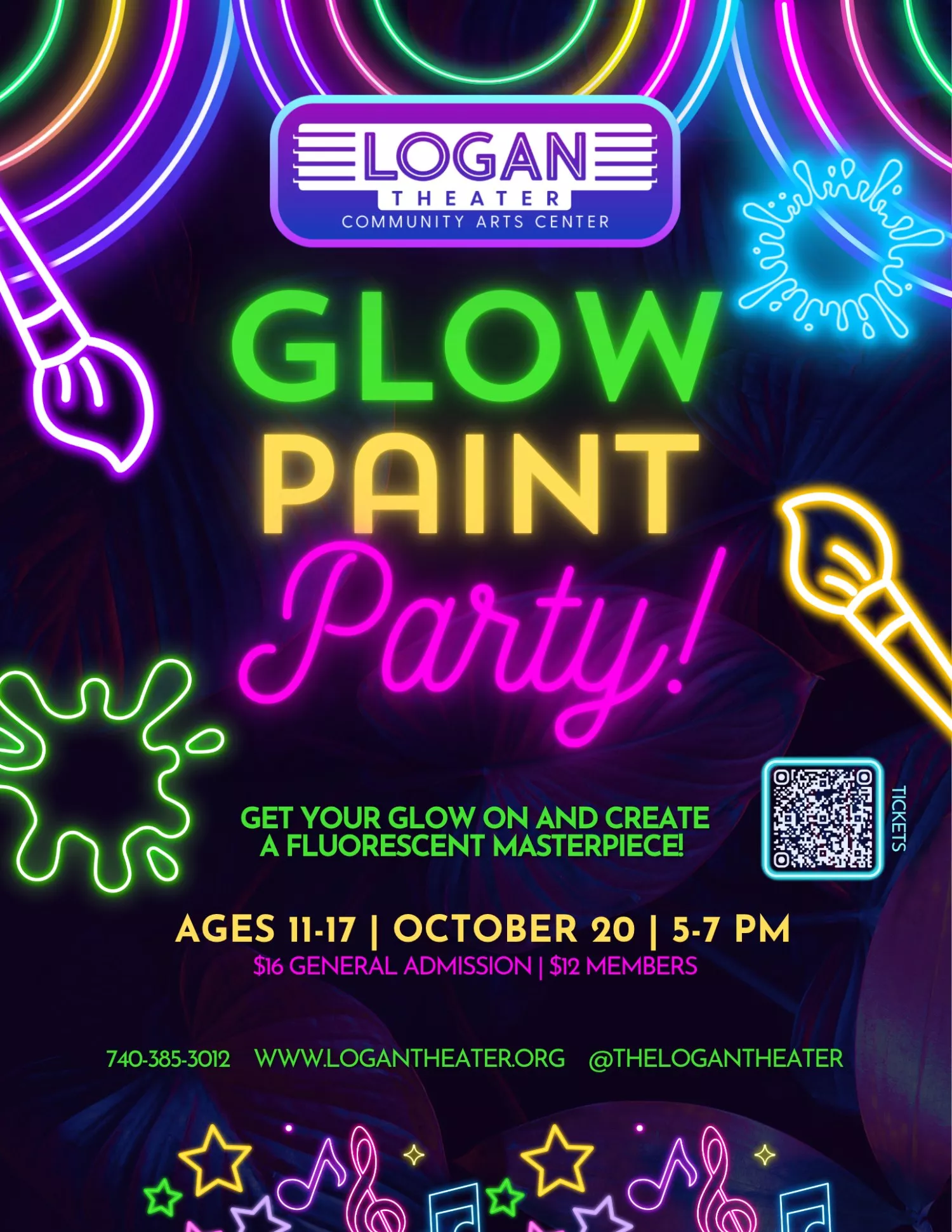 Glow Paint Party