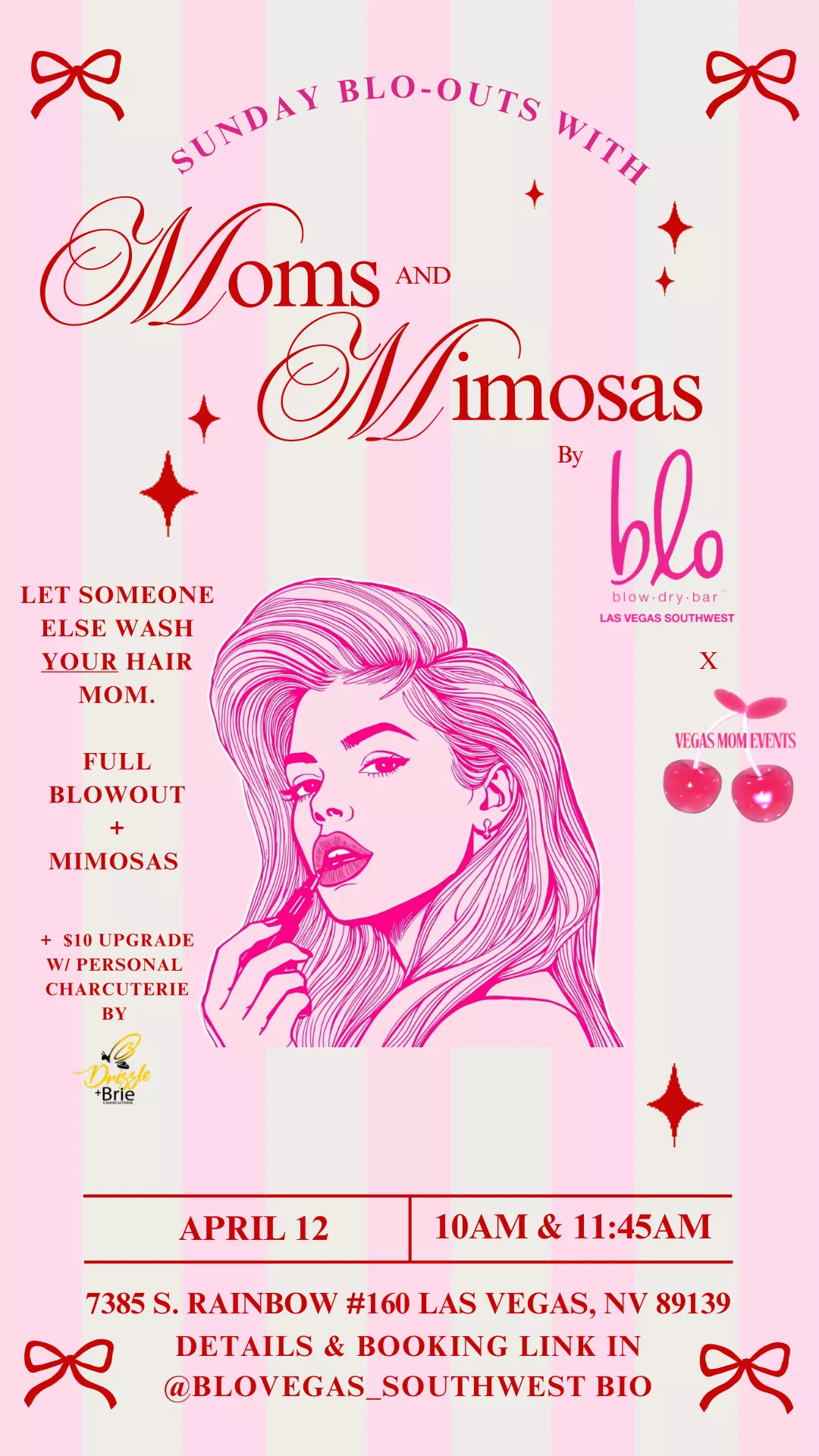 Sunday Blo-Outs With Moms & Mimosas image