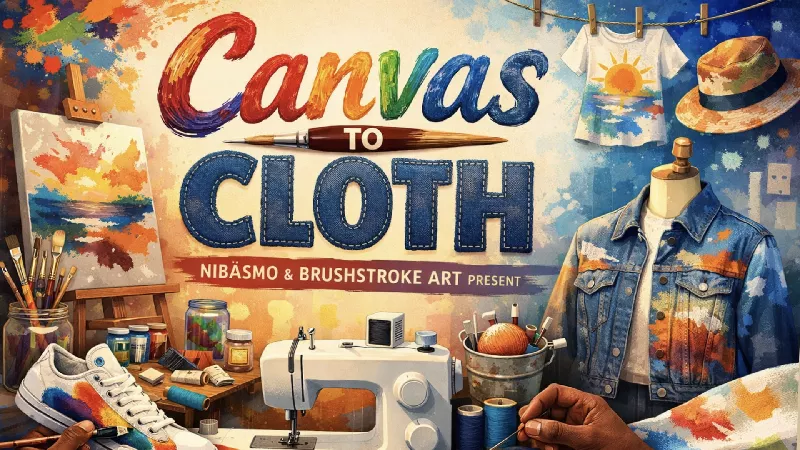 Get Information and buy tickets to CANVAS TO CLOTH  on NIBASMO
