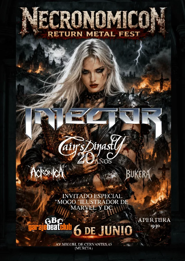 Obtener información y comprar entradas para Necronomicon Return Metal Fest  en Necronomicon MetalFest.