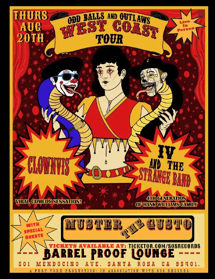 IV & The Strange Band + Clownvis