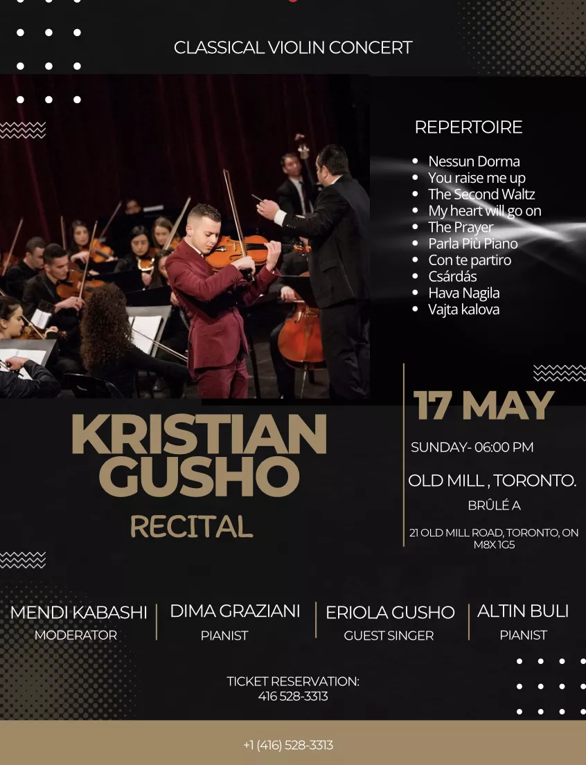 Kristian Gusho Recital image