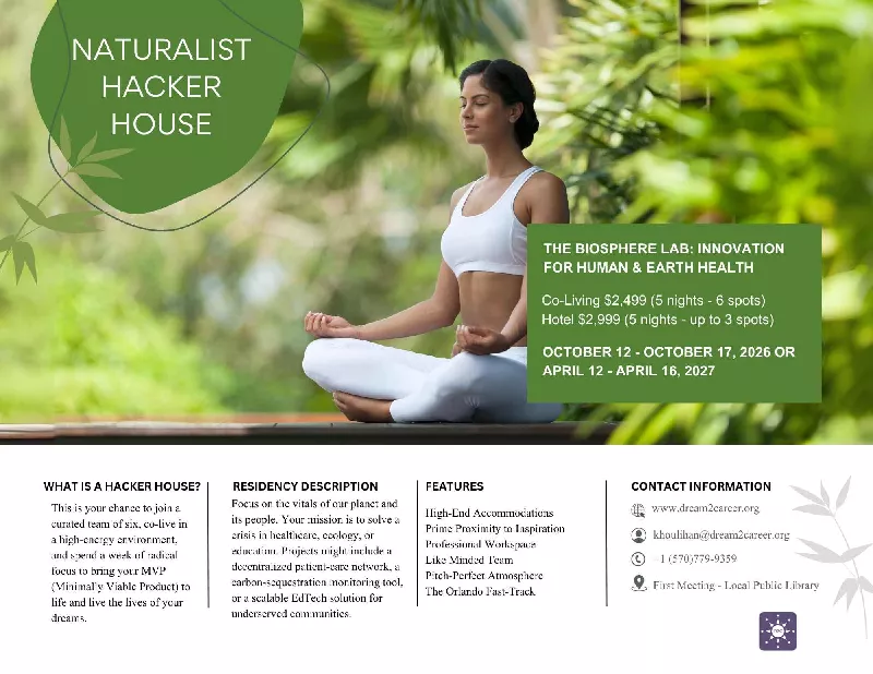 The Biosphere Lab: Innovation for Human & Earth Health