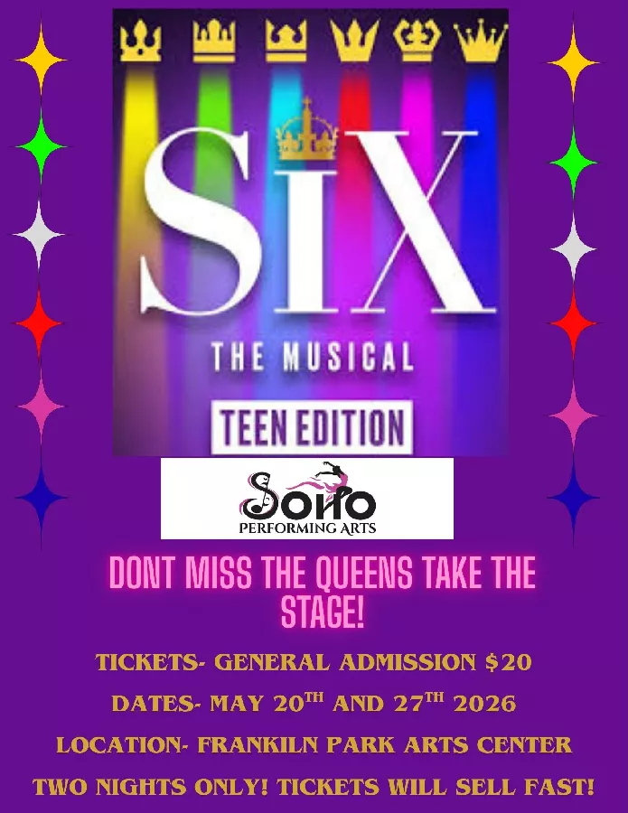 Get Information and buy tickets to SoHo Performing Arts Presents: SIX: Teen Edition  on SoHo Performing Arts