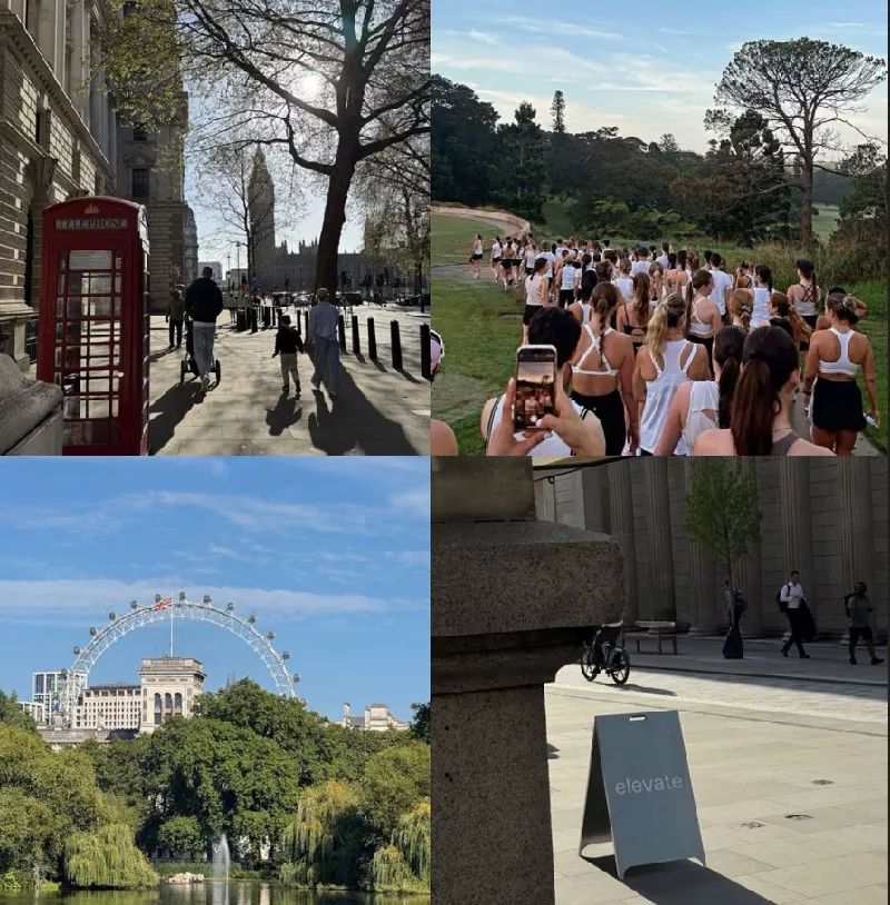 Get Information and buy tickets to Walk Talk & Elevate Join us for a scenic 10K walk through central London starting at Elevate on Aspire for more
