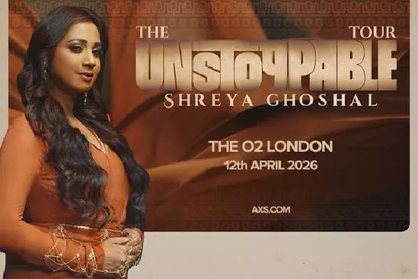 Get Information and buy tickets to Shreya Ghoshal The O2 Arena London on EventsUk