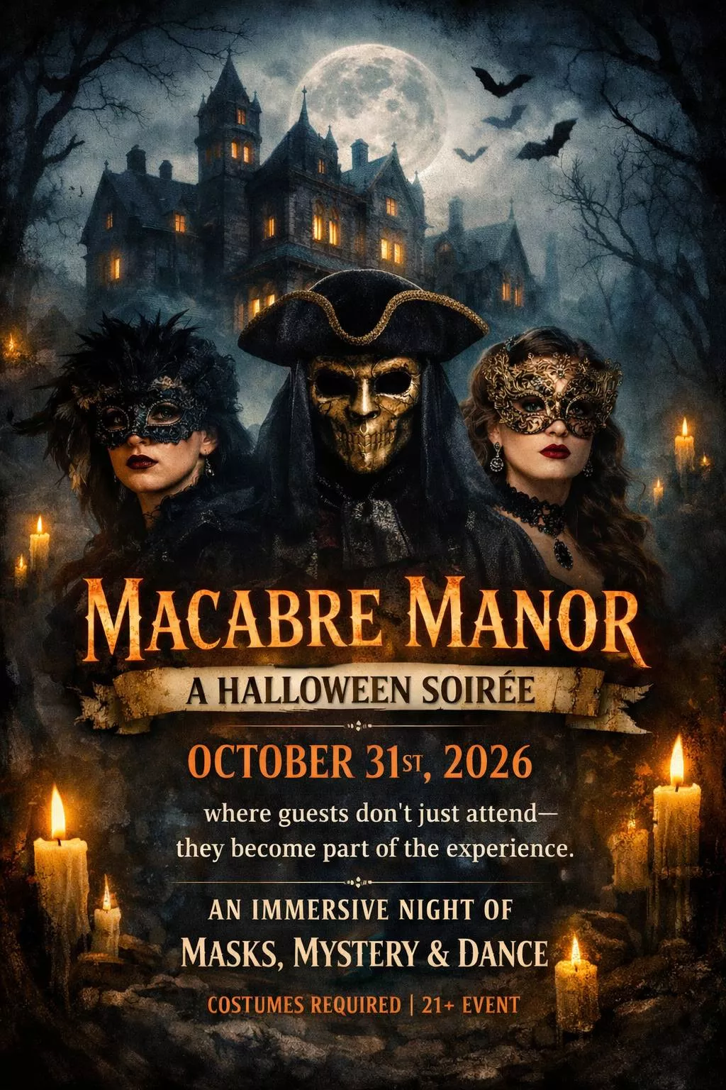 Macabre Manor: A Halloween Soiree image