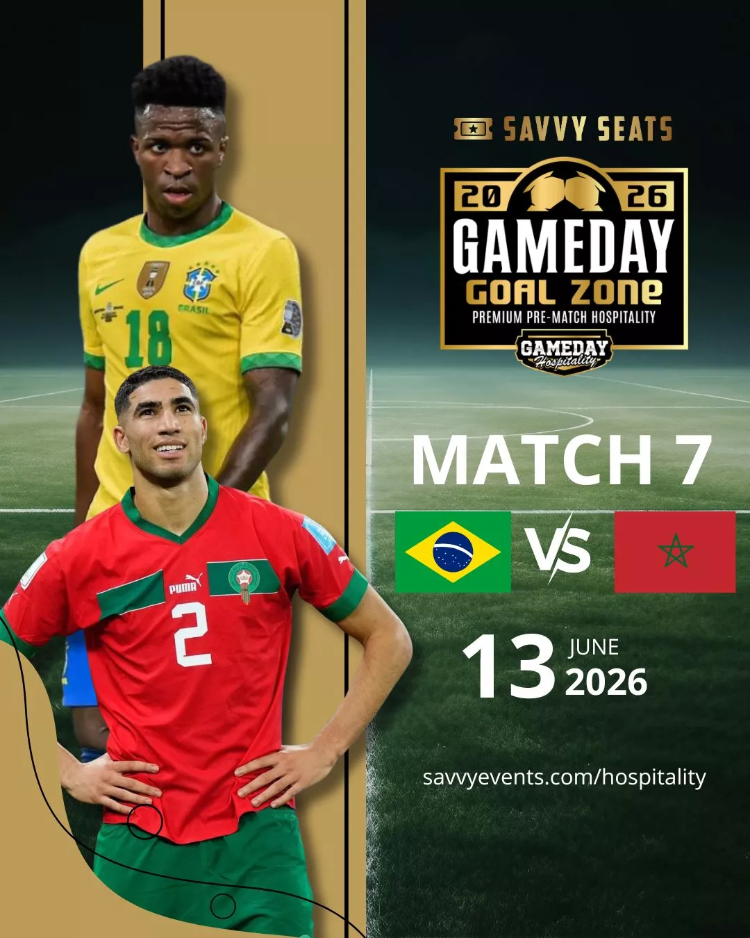 2026 Savvy Seats Gameday Goal Zone image