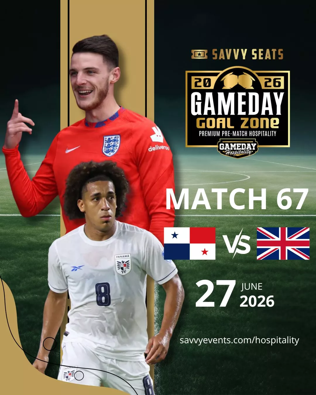 2026 Savvy Seats Gameday Goal Zone image