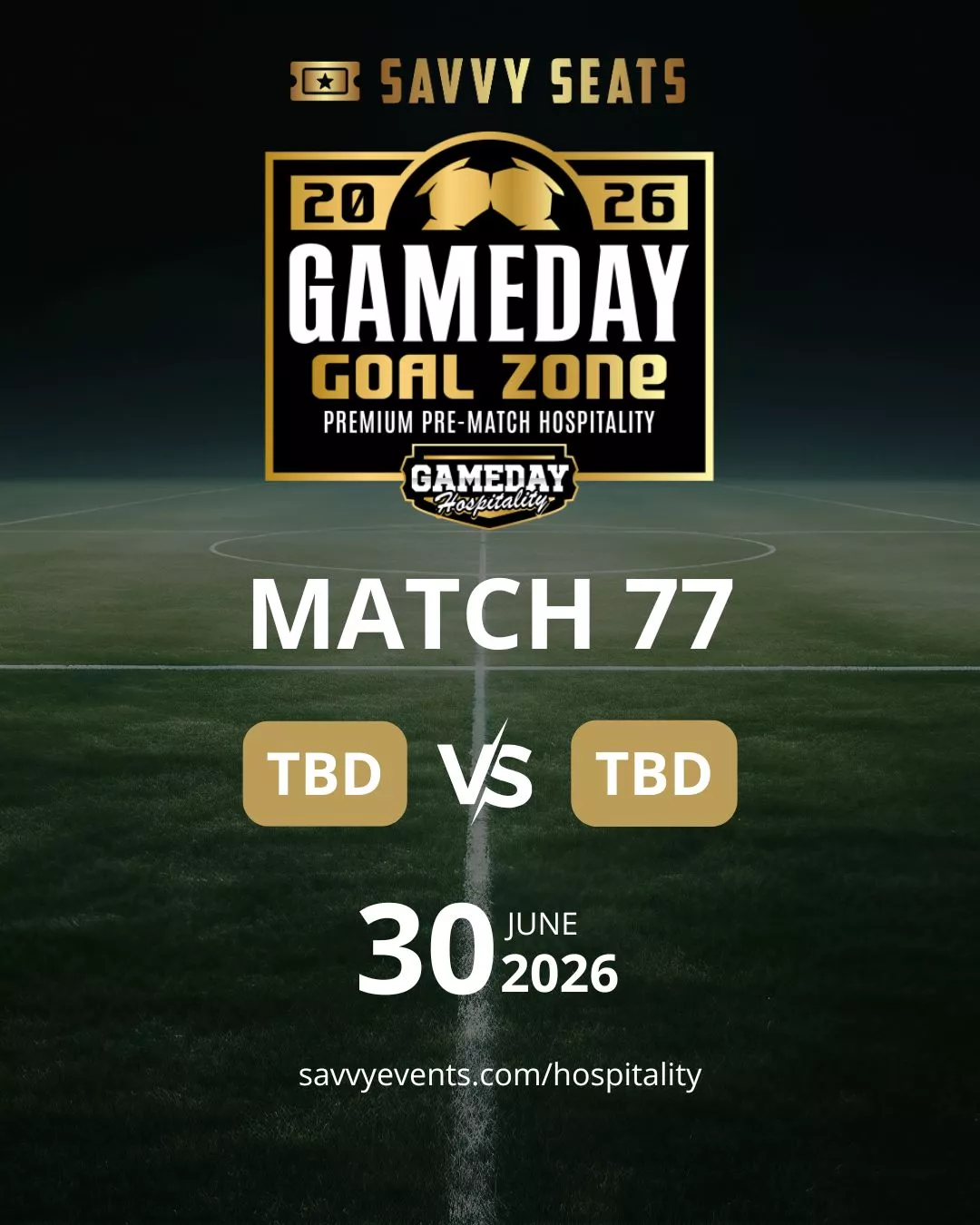 2026 Savvy Seats Gameday Goal Zone image