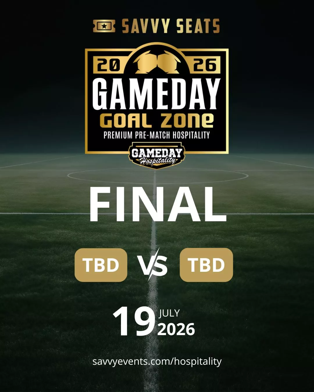 2026 Savvy Seats Gameday Goal Zone image