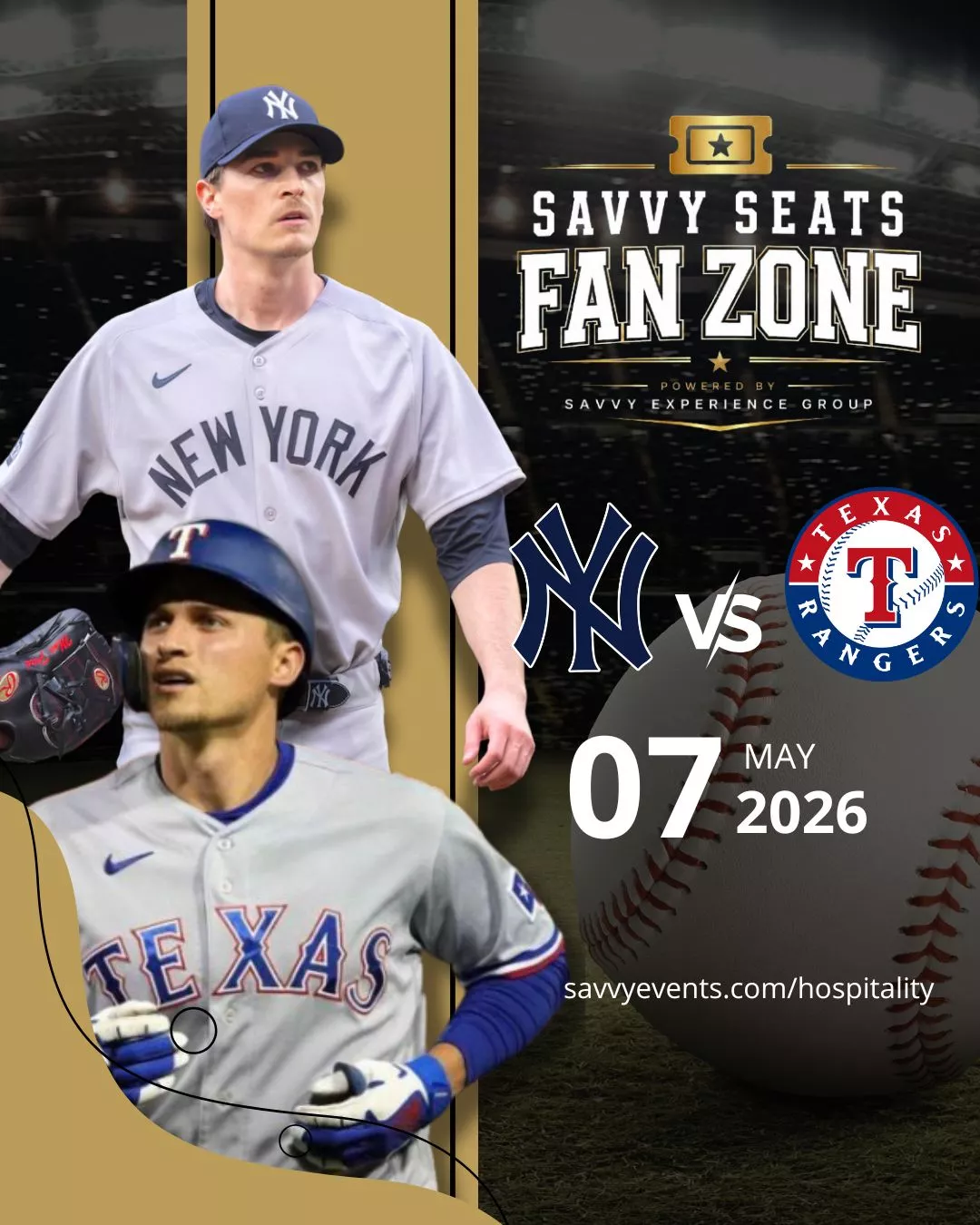 Yankees vs Rangers image