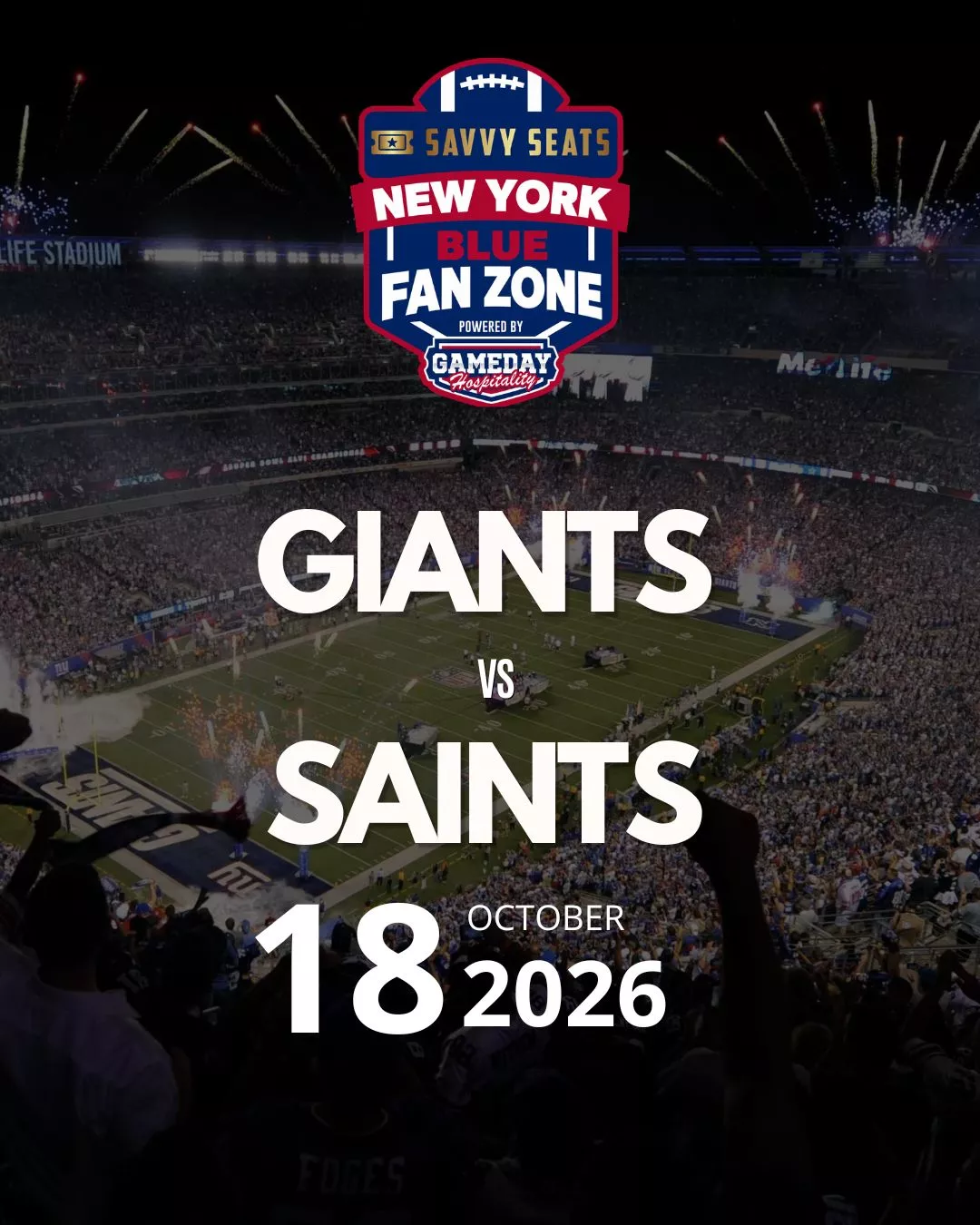 New York Giants vs New Orleans Saints image