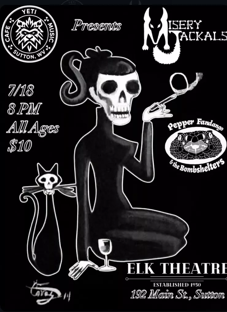 Misery Jackals / Pepper Fandango & the Bombshelters image
