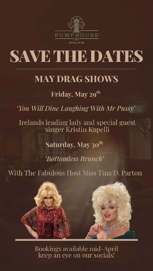 Get Information and buy tickets to Drag Brunch  on The Pumphouse Bar Ltd