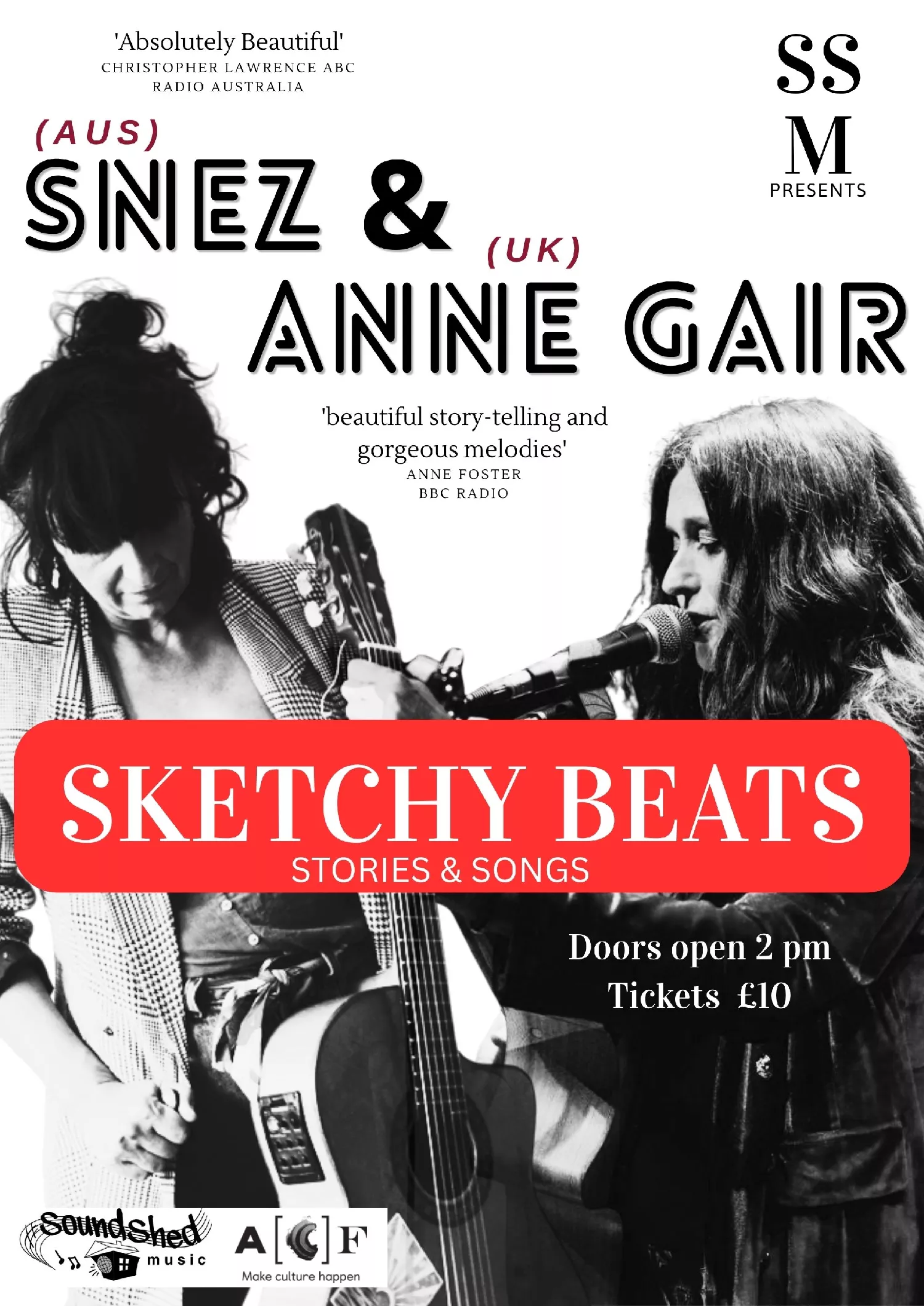 Australian Artist SNEZ @ Sketchy Beats with Anne Gair image