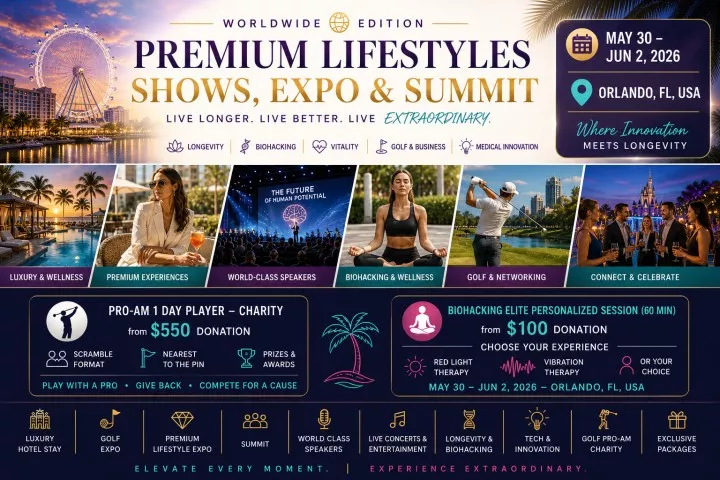 Longevity, Homes & Lifestyles, Golf & Shopping Festival – Orlando Edition image