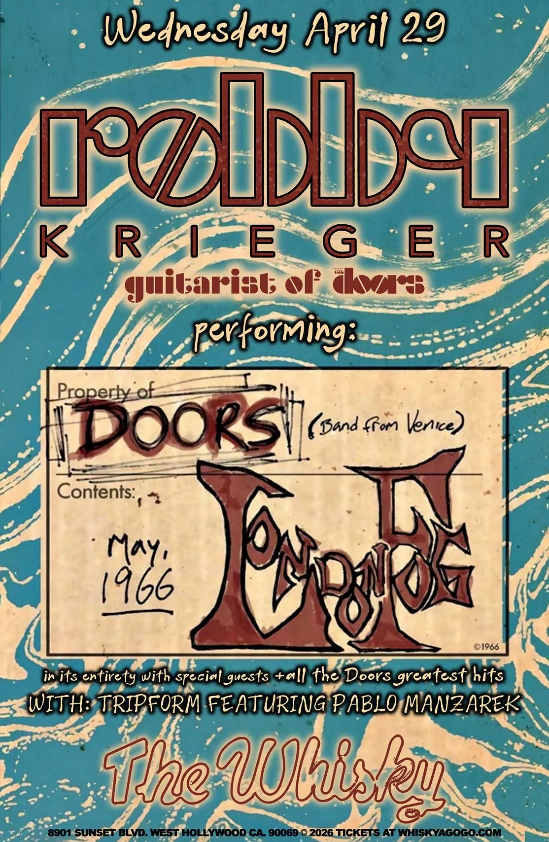 Robby Krieger of The Doors image