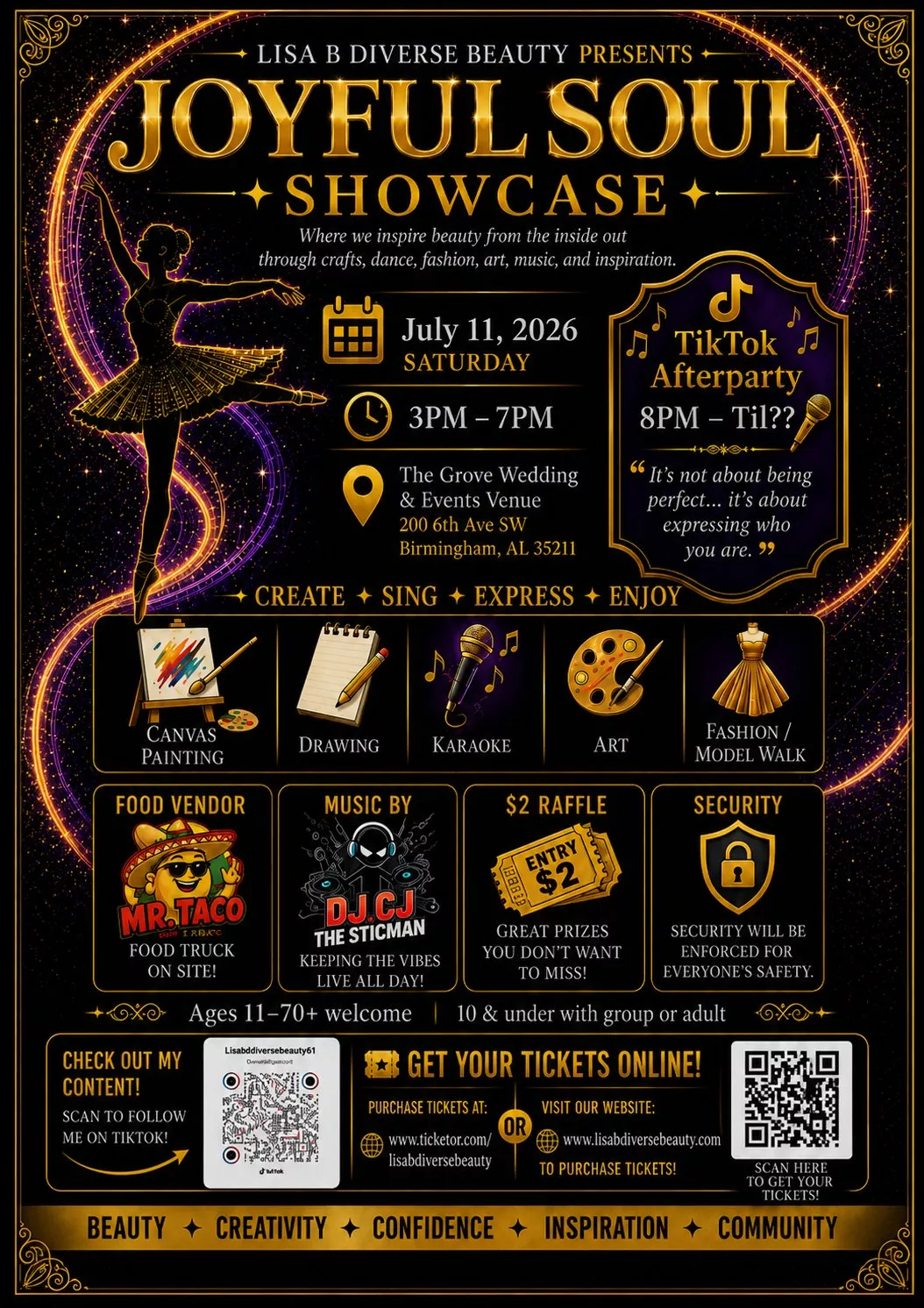 Lisa B Diverse Beauty Presents : Joyful Soul Showcase image
