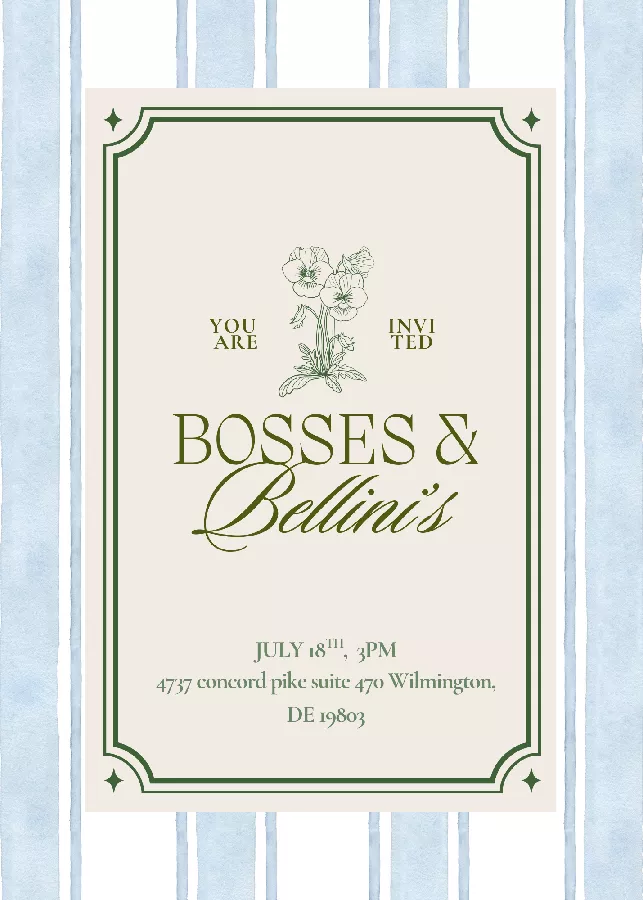 Get Information and buy tickets to Bosses and Bellini’s  on Bosses and bellinis