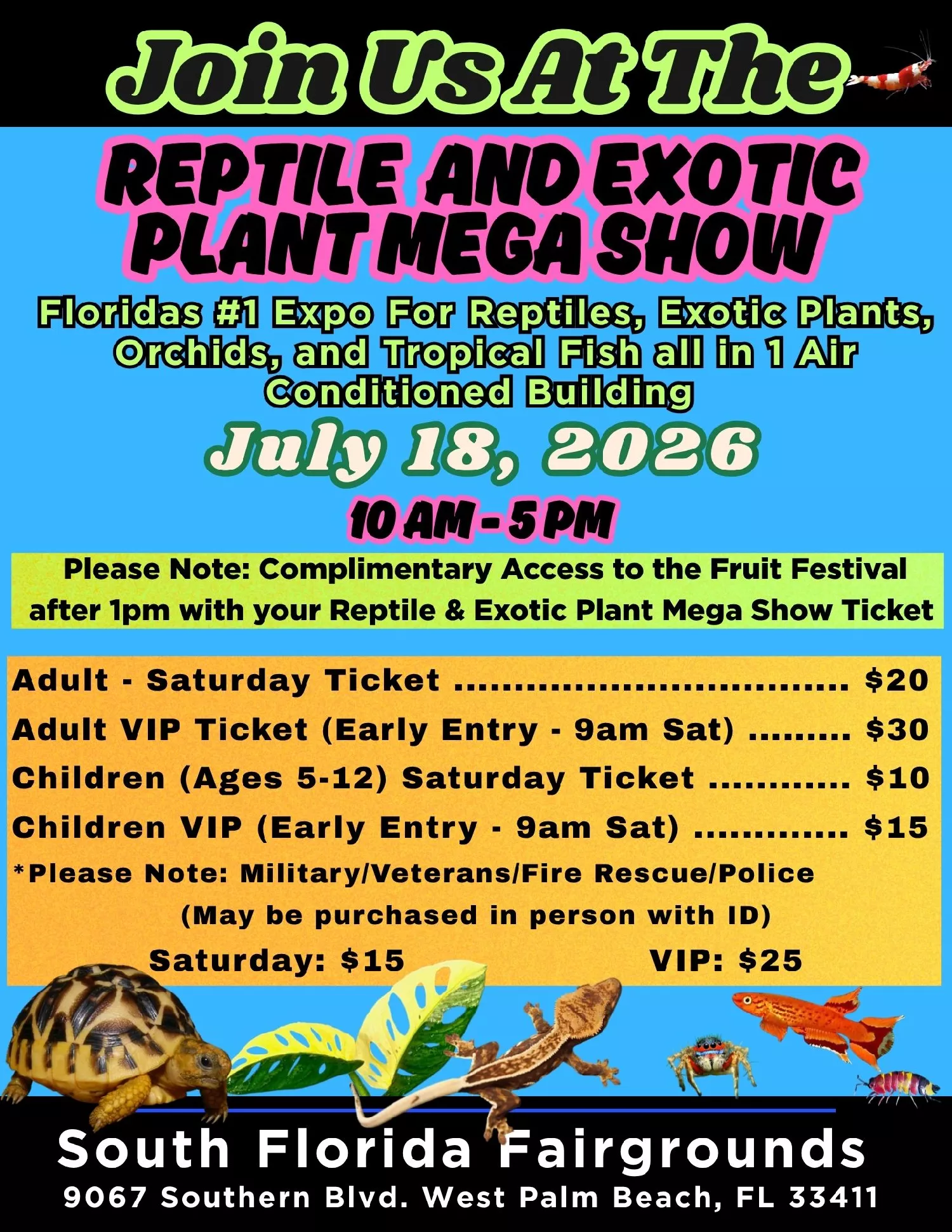 Reptile & Exotic Plant Mega Show image