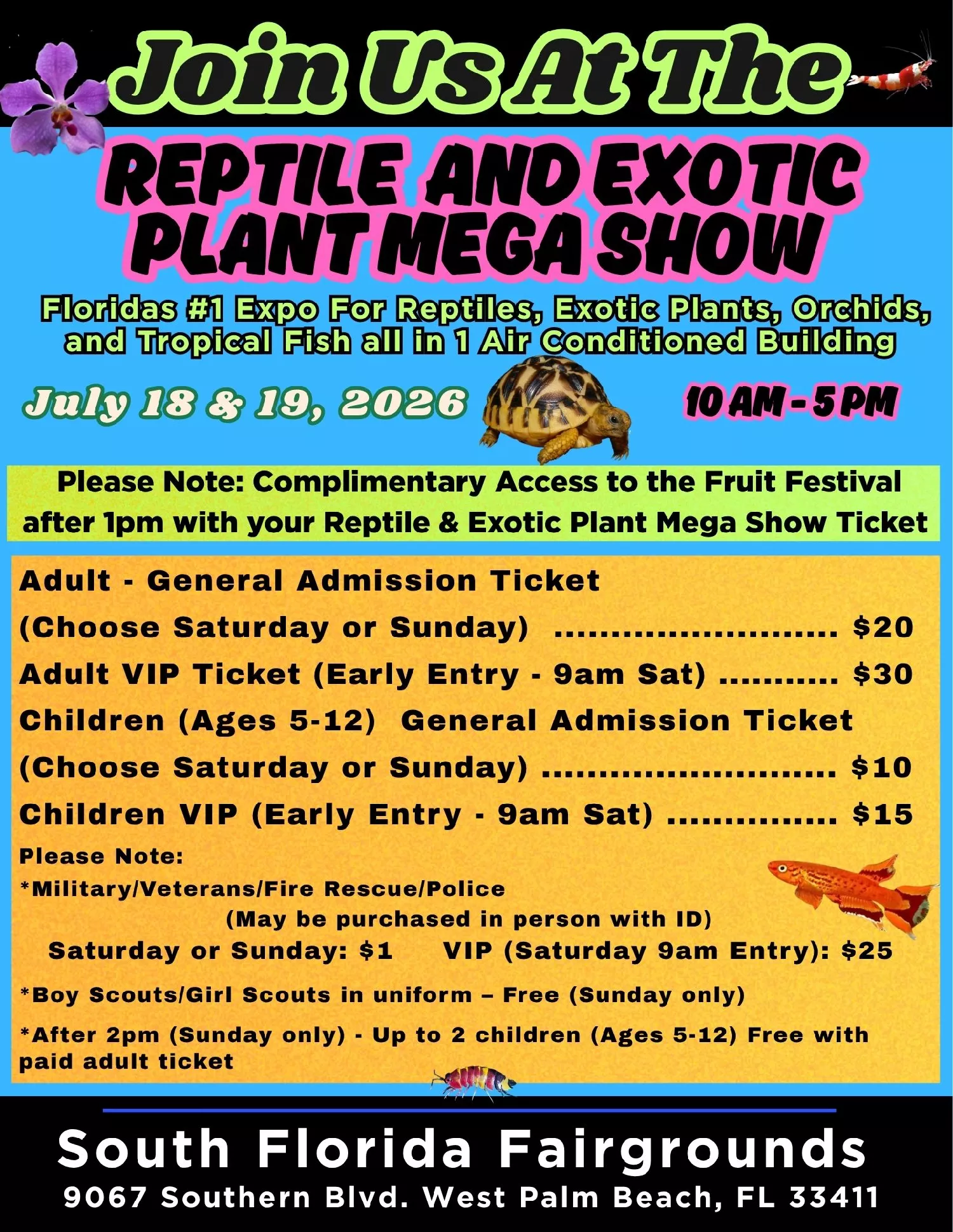 Reptile & Exotic Plant Mega Show image