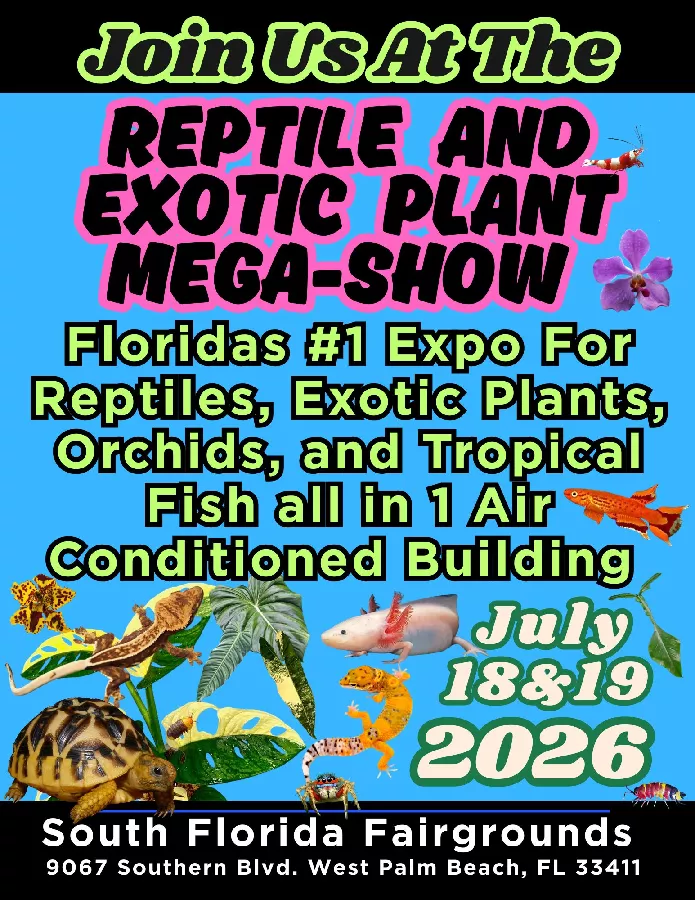 REPTILE & EXOTIC PLANT MEGA SHOW