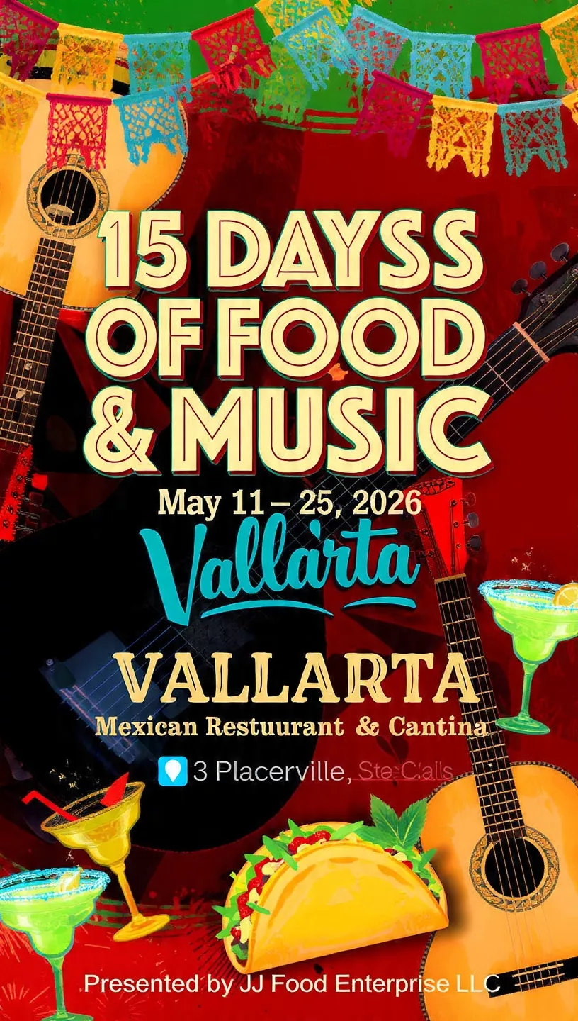 JJ Food Enterprise Presents: Vallarta Mexican Fiesta & Live Music Night image