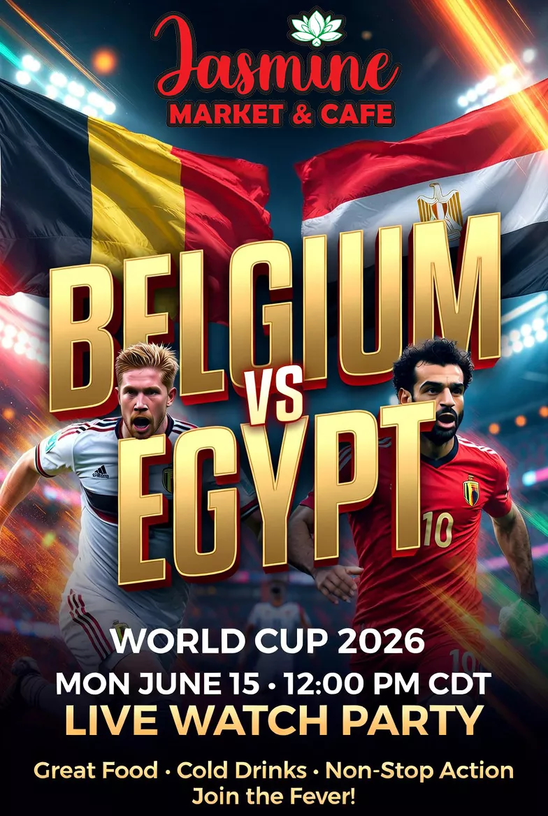 Belgium vs Egypt MATCH WATCH PARTY image